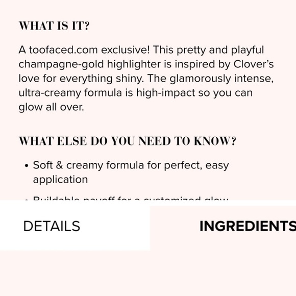 DISCONTINUED too faced glowver highlight - Picture 5 of 5